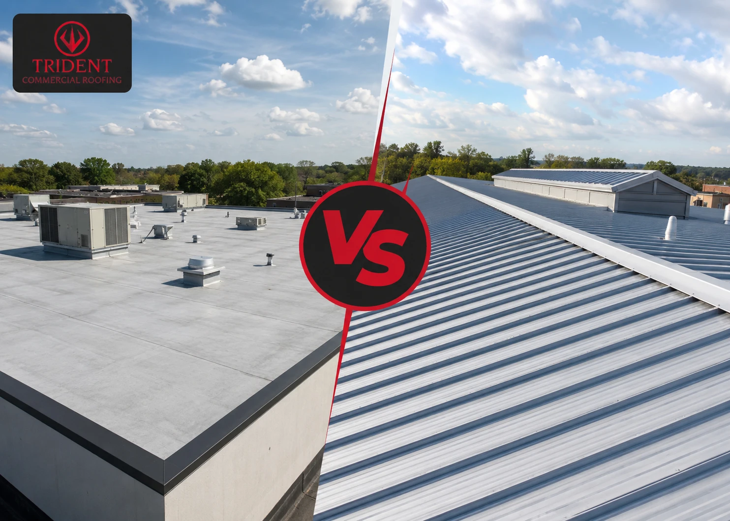 Flat Roof vs Metal Roof