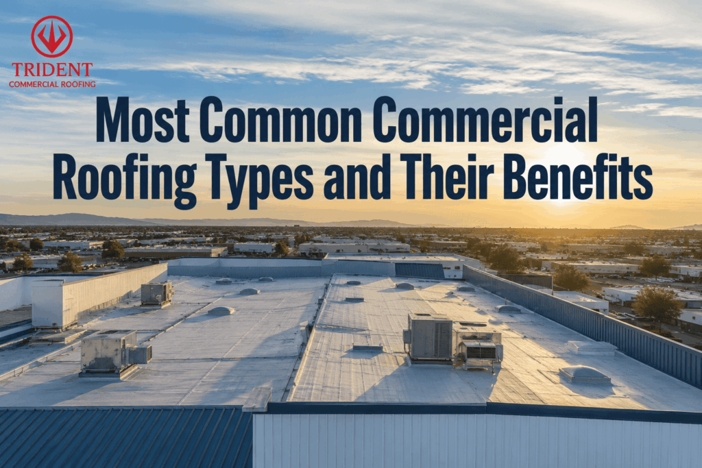 Most Common Commercial Roofing Types and Their Benefits