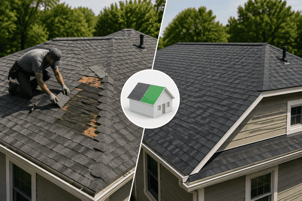 25% Roofing Rule Repair vs Replacement Guide